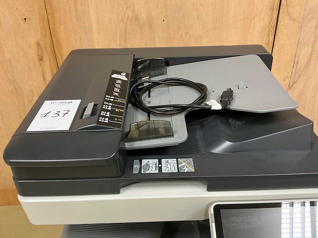 Konica minolta bizhub c 258 printer & scanner - afbeelding 15 van  17