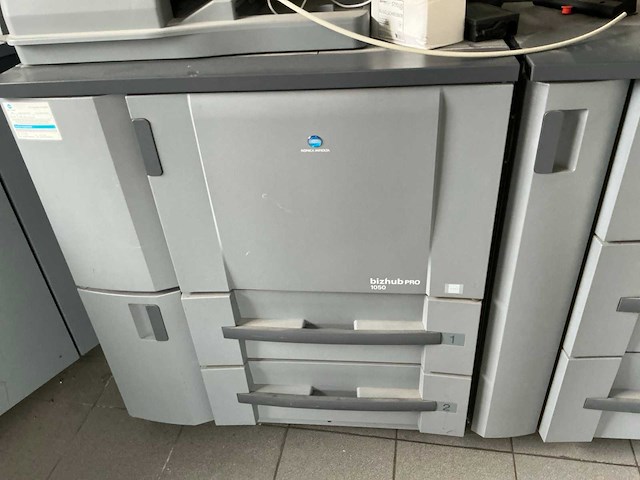 Konica minolta bizhub pro 1050 productieprintstraat - afbeelding 6 van  10