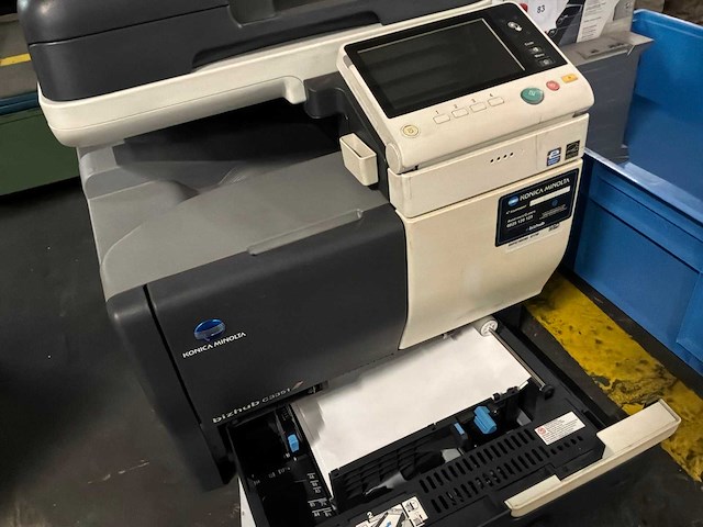Konica minolta c3351 bizhub multifunctionele printer - afbeelding 5 van  5