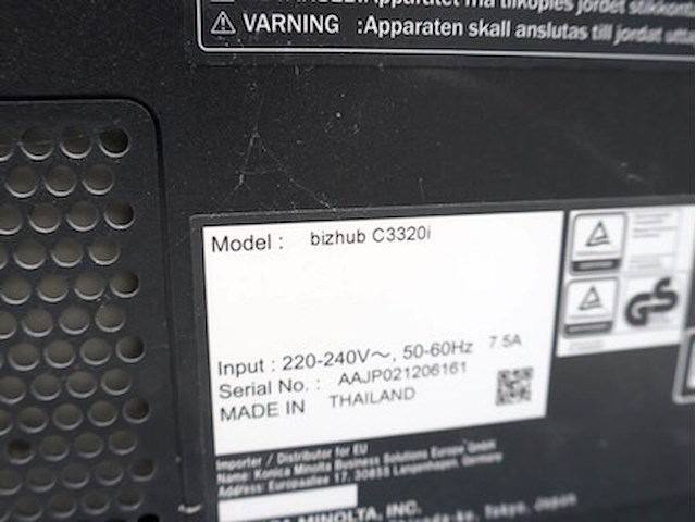 Konica minolta printer - afbeelding 4 van  5