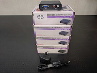 Konig - kn-hdmicon21 - 4x vga to hdmi converter - afbeelding 1 van  2