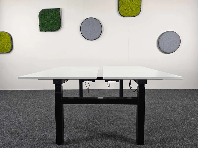 König & neurath - 2-persoons elektrisch verstelbaar zit sta workbench - bureau - afbeelding 7 van  12