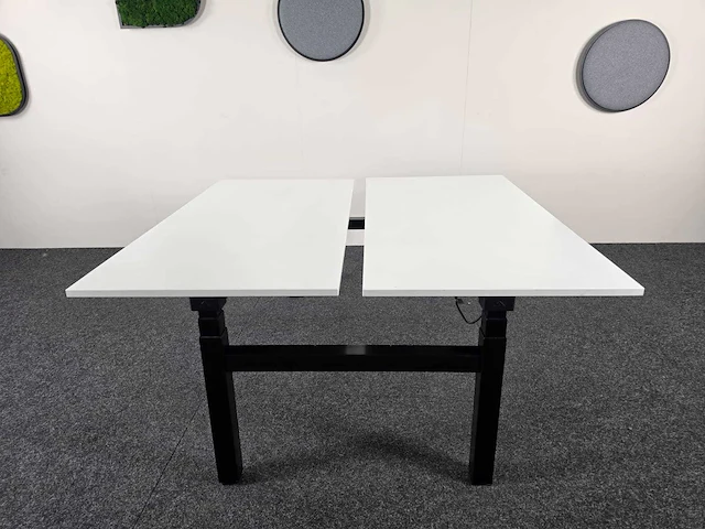 König & neurath - 2-persoons elektrisch verstelbaar zit sta workbench - bureau - afbeelding 3 van  12