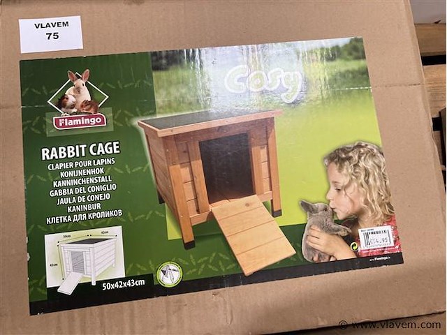 Konijnenhokje - afbeelding 1 van  1