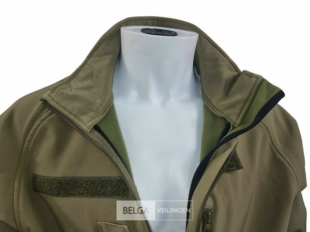 Koninklijk landmacht softshell jas maat small - afbeelding 3 van  4