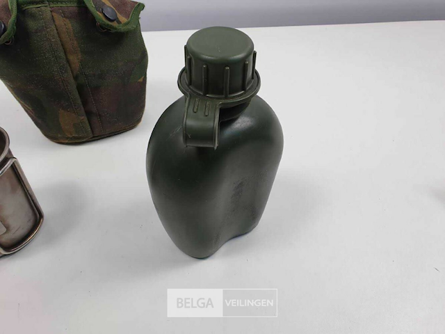 Koninklijke landmacht veldfles set 3 delig dpm camo - afbeelding 3 van  5