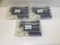 Konvox - assortimentsdoos met tie-wraps 400 stuks - (3x)