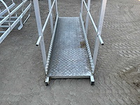 Kooiladder met bordes - afbeelding 8 van  8
