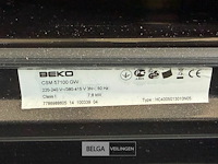 Kookfornuis met oven beko - afbeelding 3 van  6