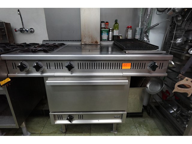 Kookpiano maes inox - afbeelding 1 van  4