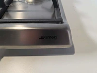 Kookplaat inox 60cm gietijzeren smeg ser60sgh3 - afbeelding 3 van  5