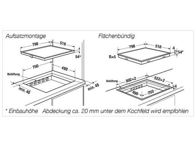 Kookplaat kupperbusch 705293 - afbeelding 5 van  5