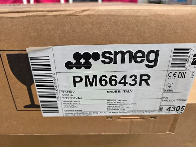 Kookplaat smeg pm6643r - afbeelding 3 van  3
