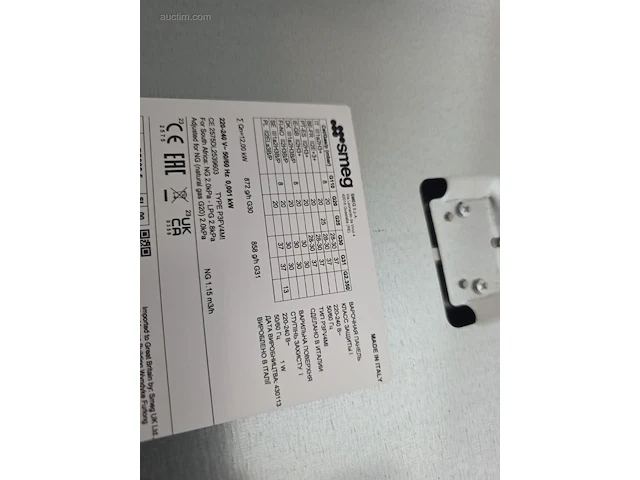 Kookplaat smeg ps906-5 - afbeelding 4 van  5