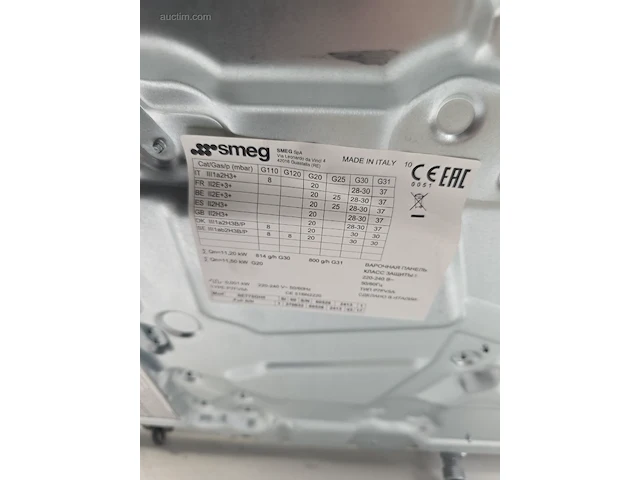 Kookplaat smeg se775gh5 - afbeelding 7 van  7