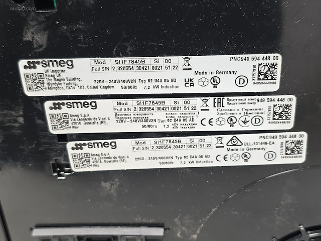Kookplaat smeg si1f7845b - afbeelding 7 van  8