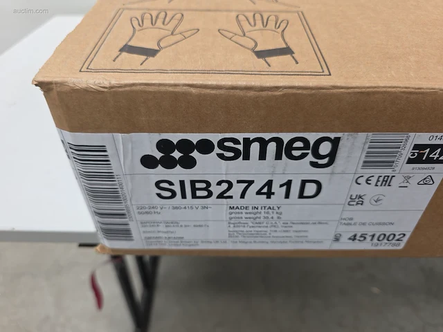 Kookplaat smeg sib2741d - afbeelding 3 van  8