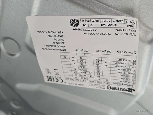 Kookplaat smeg sr964pgh - afbeelding 5 van  5