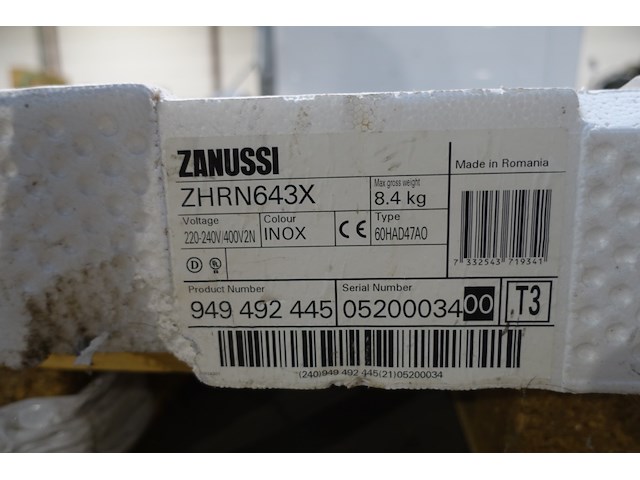 Kookplaat zanussi - afbeelding 2 van  2