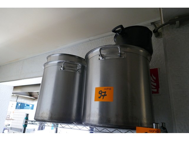 Kookpotten + steelpannen - afbeelding 1 van  3