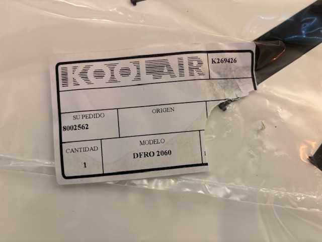 Koolair - 10 x koolair ventilatierooster k269426 60x60 cm (10x) - afbeelding 2 van  5