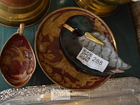 Koper handgeschilderde deco - afbeelding 2 van  3