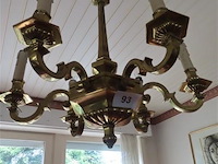 Kopere luster, 6 lichtpunten - afbeelding 1 van  4