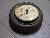 Koperen barometer - afbeelding 2 van  2