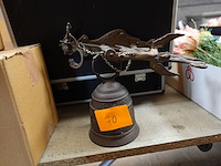 Koperen bel met ophangsysteem - afbeelding 2 van  3