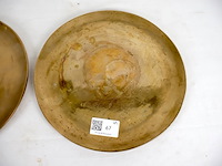 Koperen bord (x2) - afbeelding 3 van  5