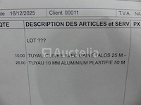 Koperen en aluminium buizen - afbeelding 6 van  7