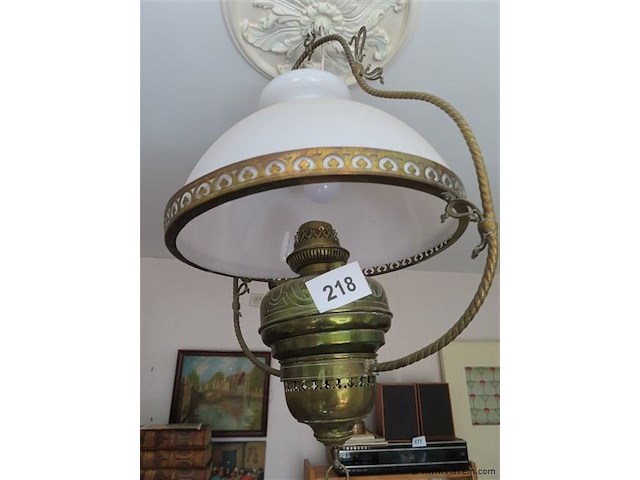 Koperen hanglamp - afbeelding 1 van  3