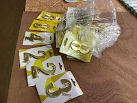 Koperen huis nummers - afbeelding 4 van  4