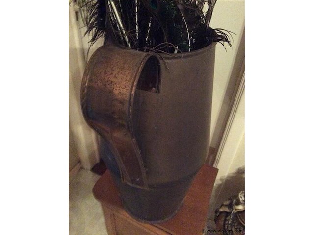 Koperen kan + veren - afbeelding 3 van  3