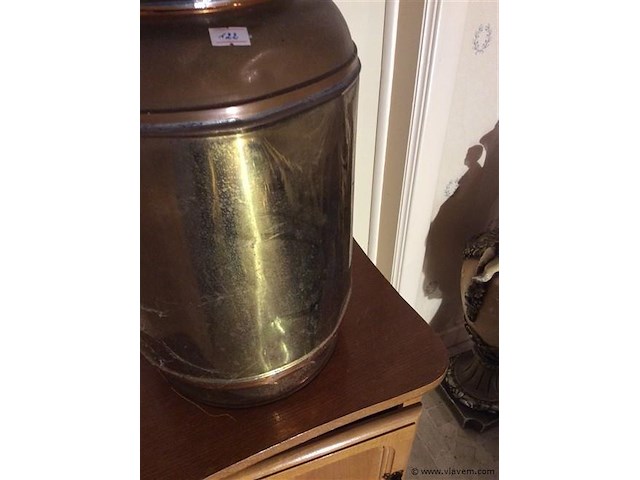 Koperen kan - afbeelding 2 van  2