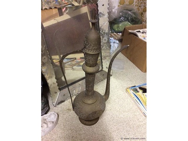 Koperen kan - afbeelding 1 van  4