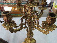 Koperen kandelaars 2 stuks - afbeelding 3 van  3