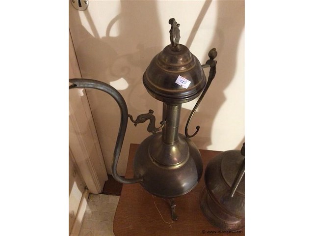 Koperen kannen 2st - afbeelding 3 van  3