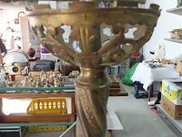 Koperen kerkandelaar h 50cm - afbeelding 2 van  3