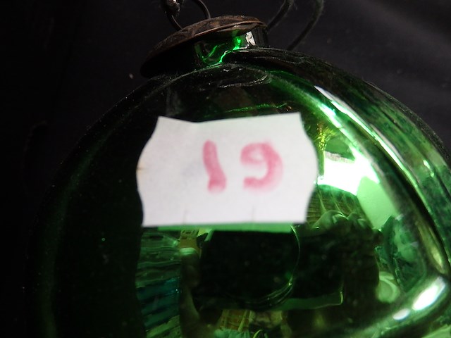 Koperen kerstbal ( kanonskogel) - afbeelding 1 van  2