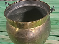 Koperen ketel h 290 mm ø 330 mm - afbeelding 2 van  3