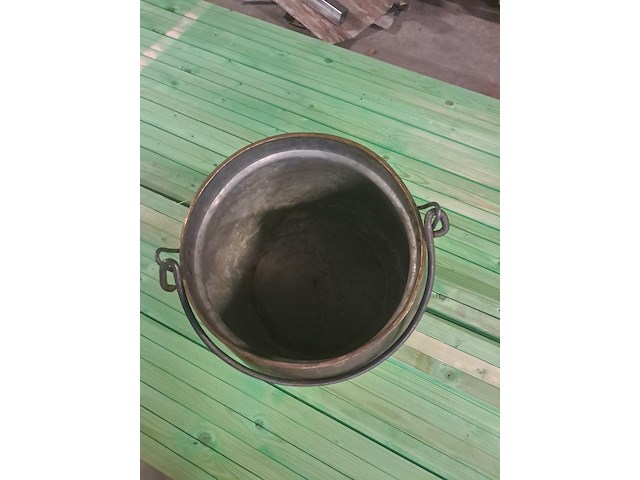 Koperen ketel h 290 mm ø 330 mm - afbeelding 3 van  3