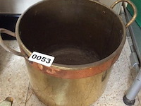 Koperen ketel - afbeelding 1 van  2