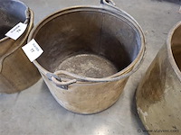 Koperen ketel - afbeelding 1 van  1