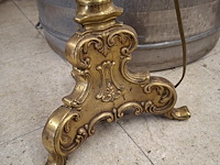 Koperen lampadaire - afbeelding 2 van  2