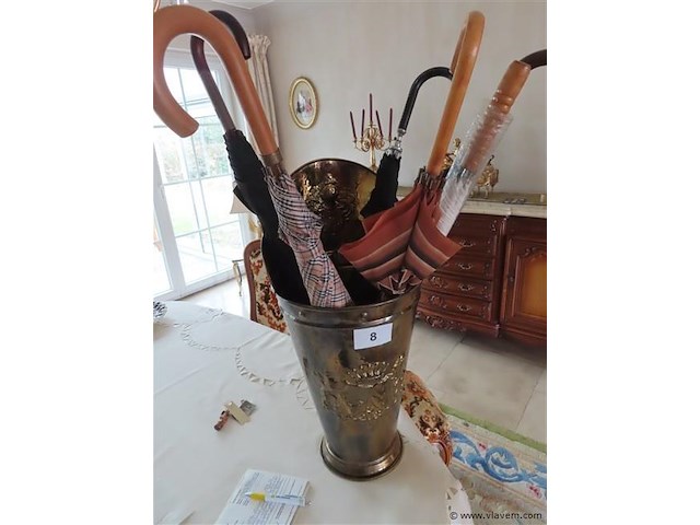 Koperen paraplubak - afbeelding 1 van  3