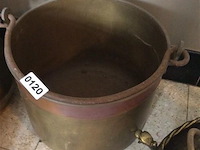 Koperen pot - afbeelding 1 van  2