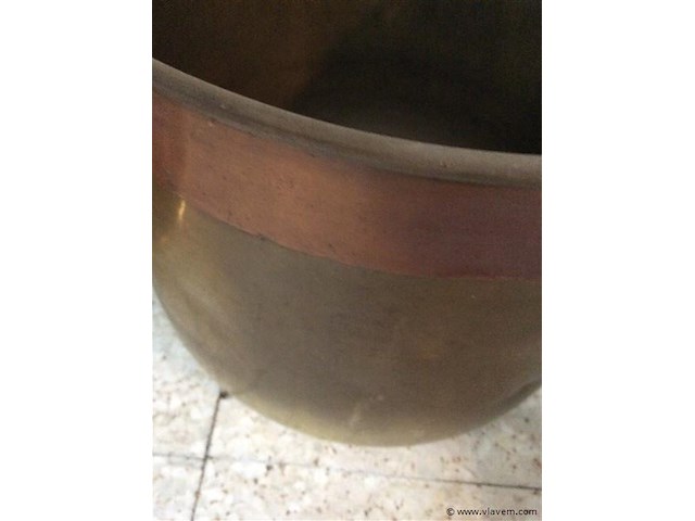 Koperen pot - afbeelding 2 van  2