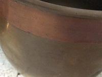 Koperen pot - afbeelding 2 van  2