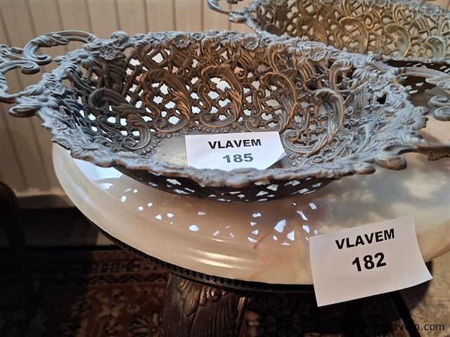 Koperen schaal - afbeelding 2 van  2